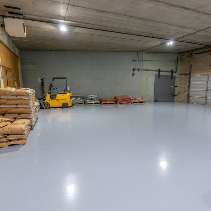 Warehouse-industrial-concrete-coatings-northwest-arkansas Industrial warehouse floors Northwest Arkansas. Pace X Concrete Coatings.