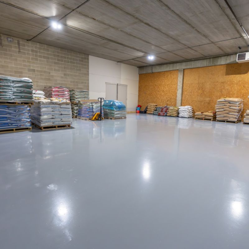 Warehouse-industrial-floors-northwest-arkansas Industrial warehouse floors Northwest Arkansas. Pace X Concrete Coatings.